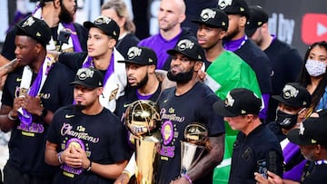 Ambas franquicias de la MLS se unieron para reconocer el t&iacute;tulo de Los Lakers, equipo de la misma ciudad. Todo Los Angeles est&aacute; de fiesta.