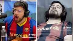 Un conocido youtuber del Barça acumula millones de visitas tras esta reacción al pinchazo en Mónaco: el madridismo se regodea