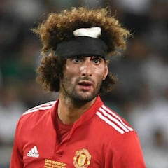 El belga Fellaini se queja del trato recibido en Inglaterra