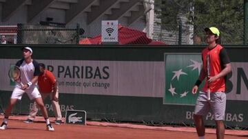 Peralta y Zeballos logran aplastante triunfo en Roland Garros