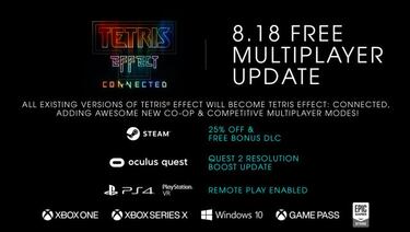 Tetris Effect Connected ya tiene fecha en PS4, Oculus Quest, Steam y Epic Games Store