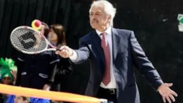 El Presidente de la Federacion de Tenis, Jos&Atilde;&uml; Hinzpeter 