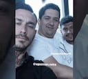 Pinilla mostró su divertido almuerzo con Pato Rubio