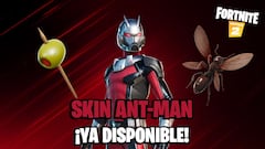 Fortnite: skin Ant-Man de Marvel ya disponible; precio y contenidos
