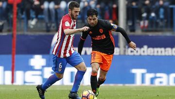 Enzo P&eacute;rez en el Vicente Calder&oacute;n. 
 
 
 
 
 
 
 