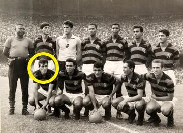 José Ufarte, con el Flamengo que ganó el campeonato de 1961. [Foto cedida por José Ufarte].