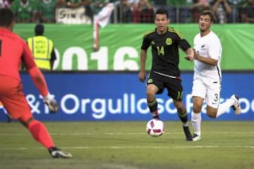 México no mostró un buen funcionamiento y apenas pudo derrotar 2-1 al conjunto de Oceanía en partido amistoso.