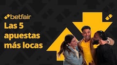 Las 5 apuestas más locas del fin de semana: cuotas de hasta 81.0