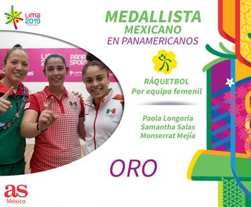 Los mexicanos ganadores del Oro en los Panamericanos 2019