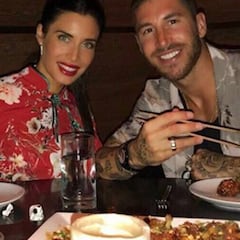 Ramos y Pilar Rubio, de cena íntima y look japonés