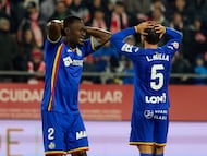 26/01/26 PARTIDO PRIMERA DIVISION JORNADA 21
GIRONA - GETAFE
DJENE LUIS MILLA TRISTEZA