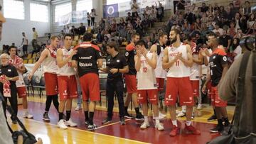 Un amistoso del Bilbao Basket