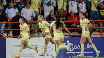 América Femenil le ganó a Pachuca en la final de ida del Clausura 2023
