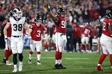 El registro de la victoria de los Falcons en Los Angeles