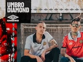 Umbro Diamond, la notable colección de camisetas históricas que llega a Chile