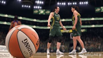 Captura de pantalla - NBA Live 18 (PS4)