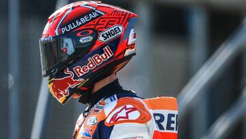 Márquez: "Se ha roto el motor y eso forma parte de las carreras"