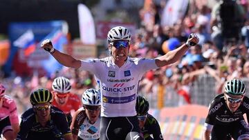 Jungels gana al sprint a los favoritos y Nairo bonifica 6"