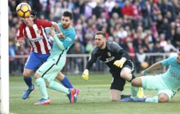 Filipe Luis, Messi, Oblak