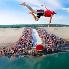 Sickos construyen un tobogán gigante: “Se nos fue de las manos”