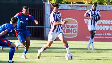 Laguna de Duero, Valladolid. 26/7/2023. LAGUNA DE DUERO, Real Valladolid - Rayo Majadahonda. Photogenic/Miguel Ángel Santos