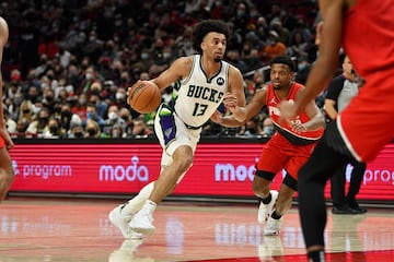 Jordan Nwora, en su etapa en los Milwaukee Bucks.