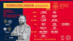 Fede Vidal da la lista para los partidos ante Chipre y Moldavia