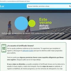 Certificado Verano Coronavirus Argentina: requisitos y cómo y dónde sacar el permiso