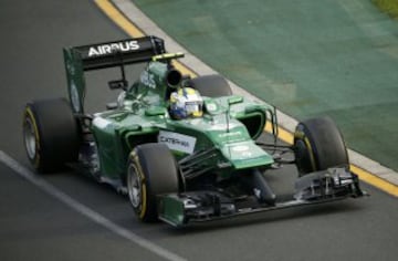 Marcus Ericsson durante el Gran Premio de Australia de F1 en el circuito de Albert Park en Melbourne.