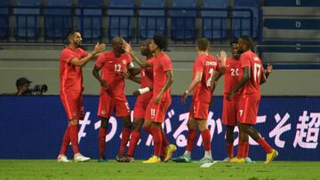 Alphonso Davies llegó el viernes a la concentración de Canadá en Qatar y este sábado entrenó por separado. Podría perderse el debut contra Bélgica.