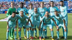 El uno por uno del Barça:
351 veces Lionel Messi