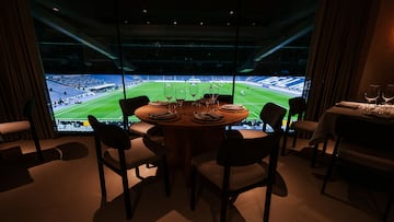 Todos los restaurantes que hay en el Santiago Bernabéu y los que están por venir: precios desde 30 euros, cartas exclusivas y vistas al estadio