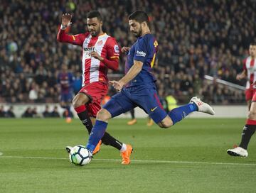 1-1. Luis Suárez marcó el gol del empate.