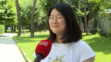 La coreana que ha sacado la nota m¨¢s alta en la EvAU de Madrid