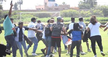 Violencia en el clásico de menores