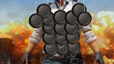 Las sartenes son armaduras en PlayerUnknown's Battlegrounds