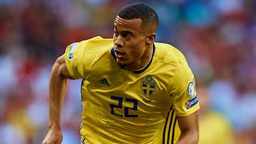Robin Quaison, será una de las bazas de Suecia ante España.