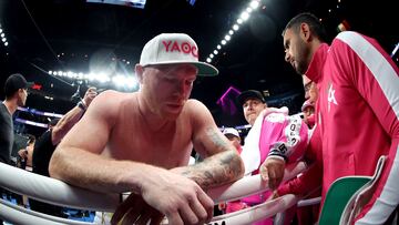 Canelo Alvarez, tras su derrota contra Dmitry Bivol.