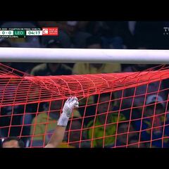 Portería del León en contra del América estaba mal colocada