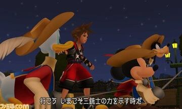 Captura de pantalla - Kingdom Hearts 3D: Dream Drop Distance (3DS)