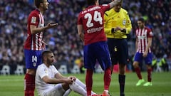 Benzema forced off at break in Real's derby defeat