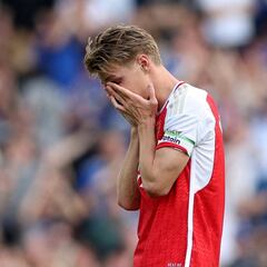 El Arsenal sufre sin Odegaard en Premier League
