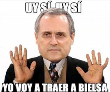 Los memes que se burlan de Bielsa