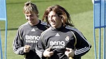 Ramos, Guti y Van Nistelrooy vuelven al grupo