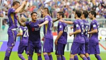 La Fiorentina gana fácil y guarda jugadores para Sevilla