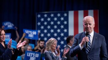 President Joe Biden speaks during an event at the Howard Theatre in the Shaw neighborhood of Washington.