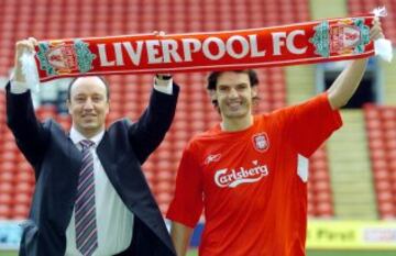 Morientes failed to recapture his best form at Anfield, playing 41 Premier League games and scoring just 8 goals, with three goals in 10 Champions League appearances.