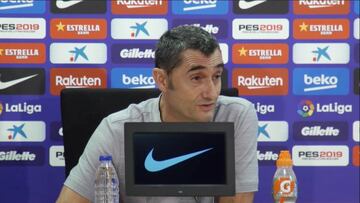 Valverde: "Ganar la Liga es el camino para ganar la Champions"