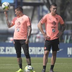 Jérémy Ménez no terminó el entrenamiento con América