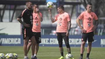 Jérémy Ménez no terminó el entrenamiento con América